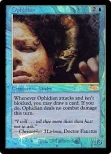 【Foil】(Promo-FNM)Ophidian/知恵の蛇【英語】